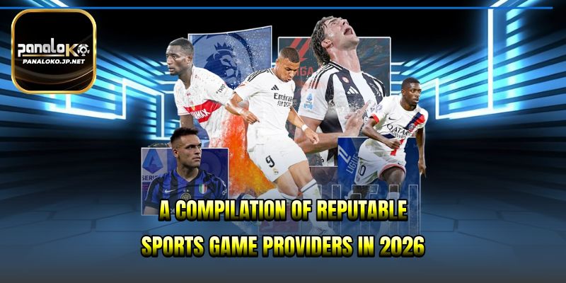 A compilation of reputable sports game providers in 2026